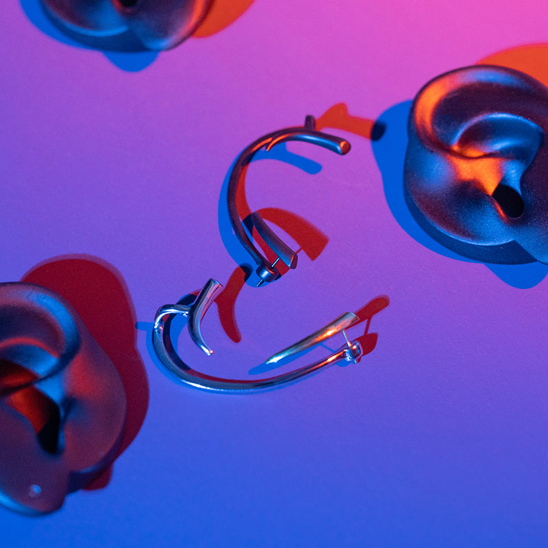Dreamland DC mini Crescent Shape Cuff Earrings（Right）