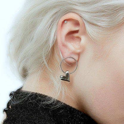 Dreamland Claw Butterfly Hoop Earrings