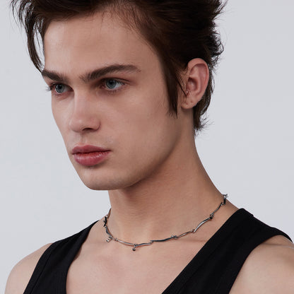 APOCALYPSE SPIKE PULL NECKLACE