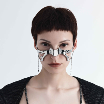 Intrusion Alien Face Jewelry/Earring Set