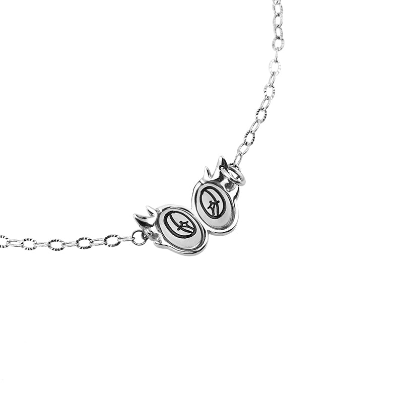 Latrinalia Layered Dolphin Chain Necklace Set
