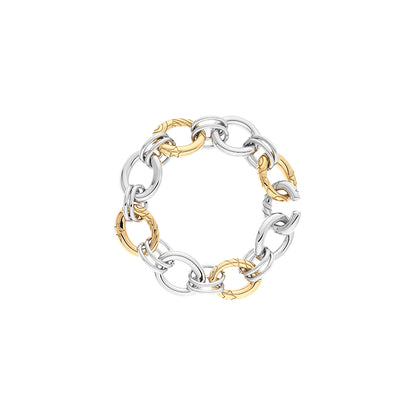 New World Round Chain Link Bracelet