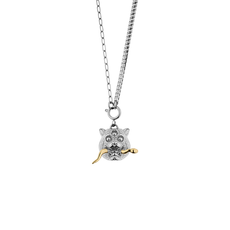 BLACKHEAD×KIYOKAWA Three-Eye Tiger Necklace/Bracelet