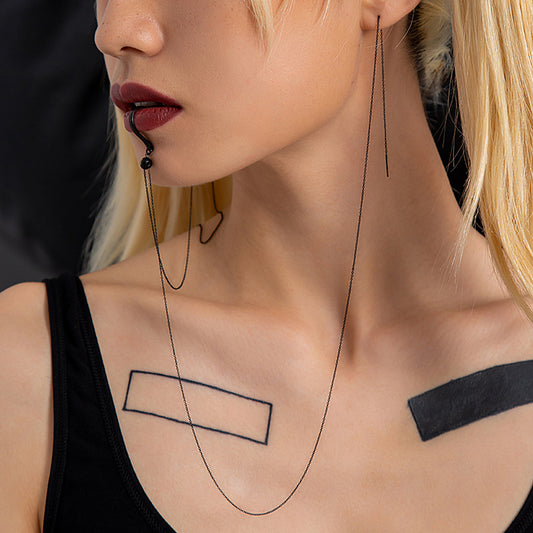 Kitam Club Lip's Rings & Cilps/Earring Set