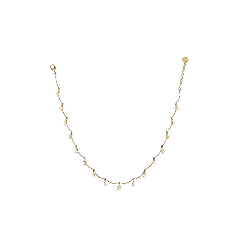 Georgium Sidus Star Beads Shape Necklace