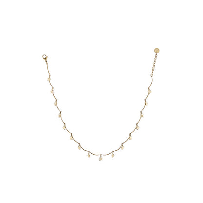 Georgium Sidus Star Beads Shape Necklace