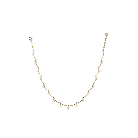 Georgium Sidus Star Beads Shape Necklace