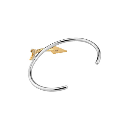 Killer Bunny Bicolor Arrow Cross Bangle