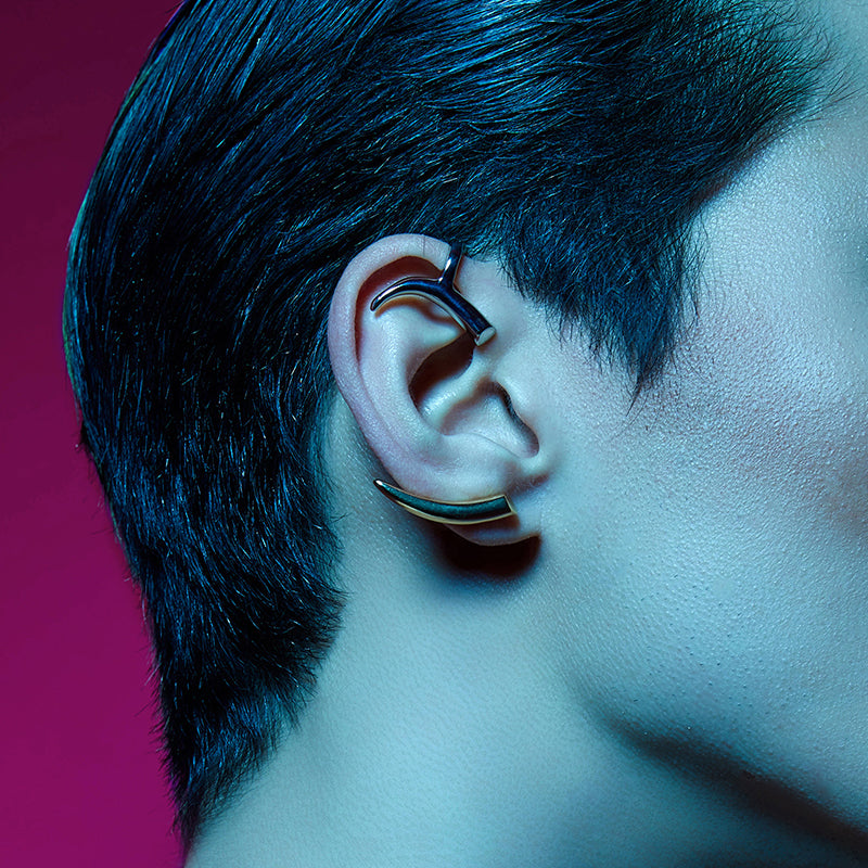 Dreamland DC mini Crescent Shape Cuff Earrings（Right）