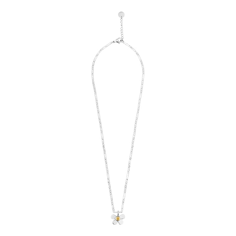 Mechanical Garden 2.0 Flowers Bicolor Necklace