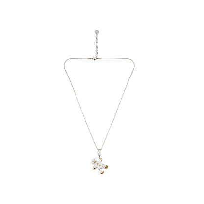 The Gingerbread Man Cookie Charm Necklace