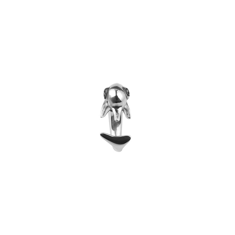 Latrinalia Dolphin Earring Clip