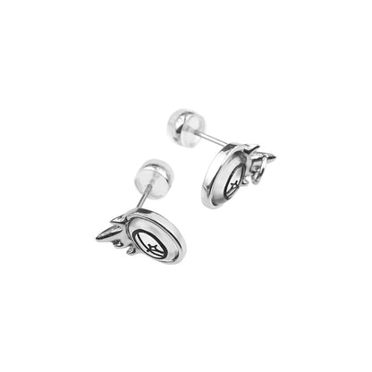 Latrinalia Fun Eye Stud Earrings