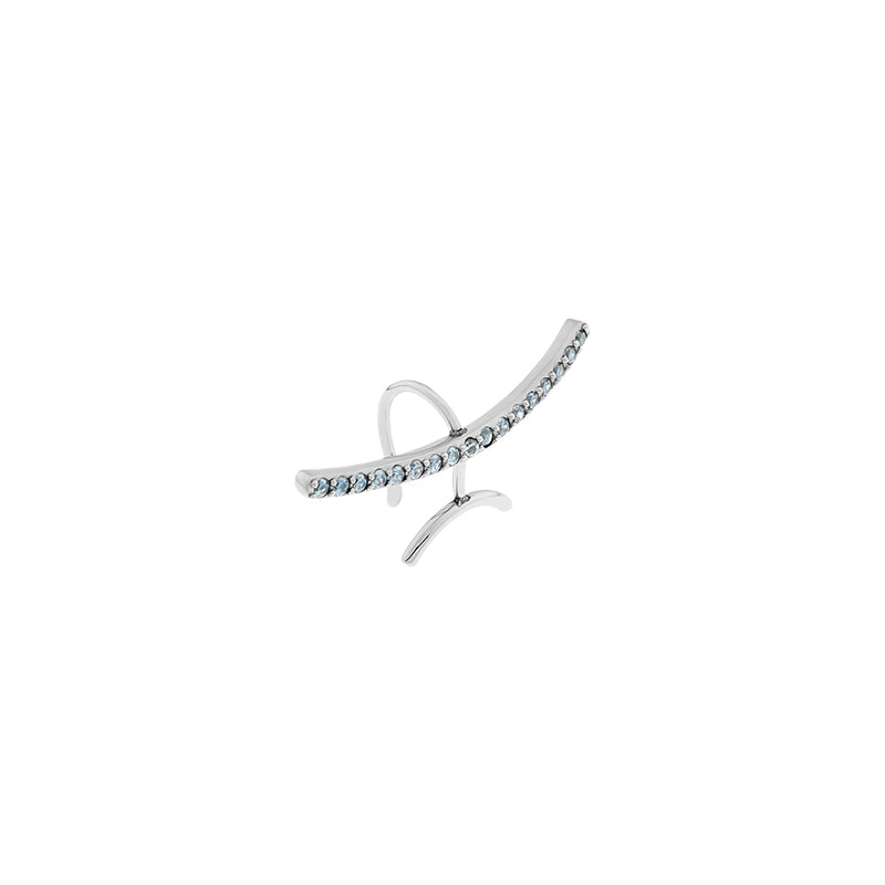 POSE Crystal Decor Lip Cuff Jewelry