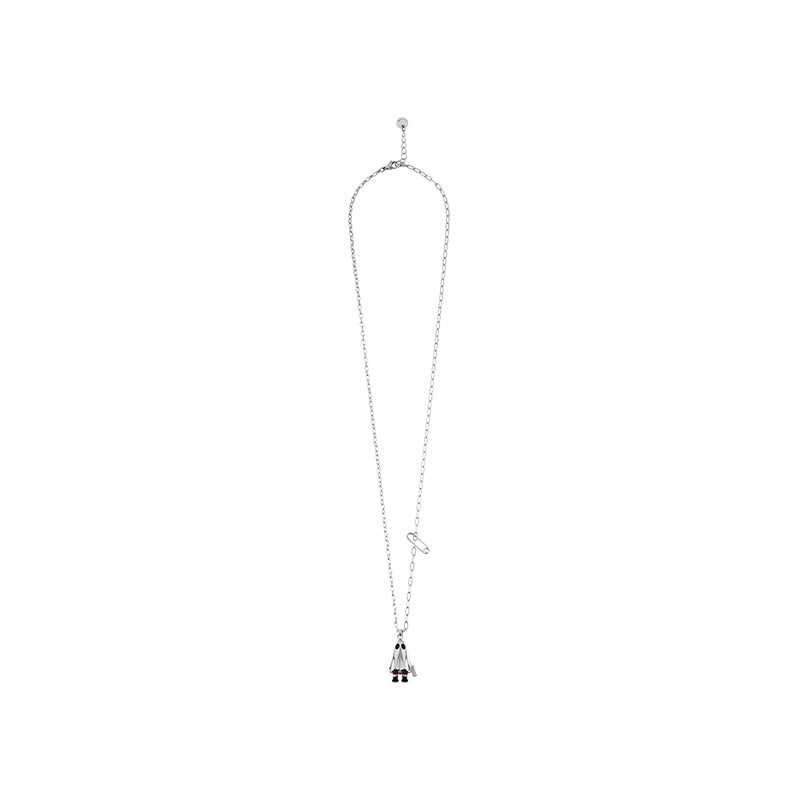 Chaos Edits Ghost Face Santa Clause Necklace