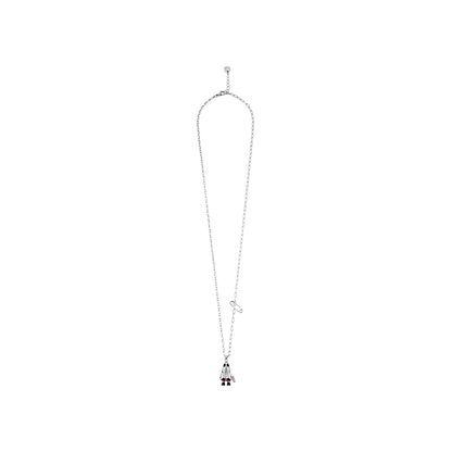 Chaos Edits Ghost Face Santa Clause Necklace