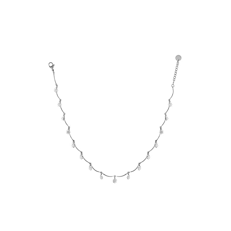 Georgium Sidus Star Beads Shape Necklace