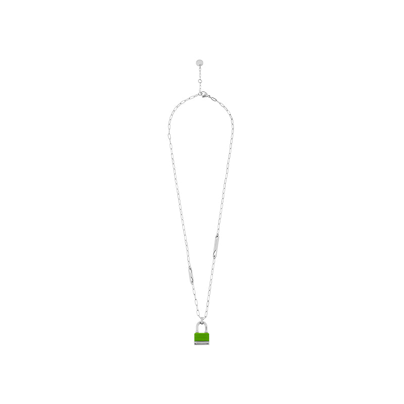 Hardware PlayStation Lock Pendant Long Chain Necklace