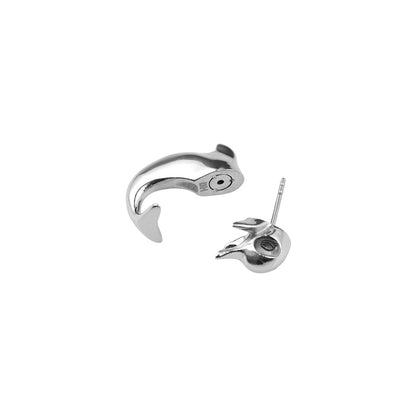 Latrinalia Dolphin Earring Clip