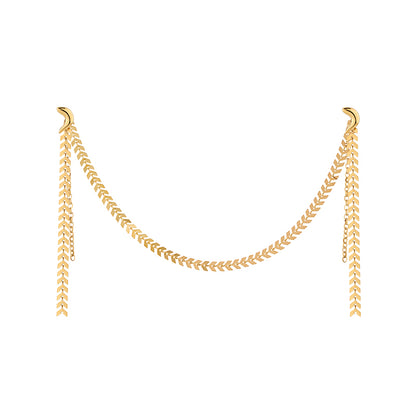 Les Fleurs du mal Face Jewelry/ Earring Set