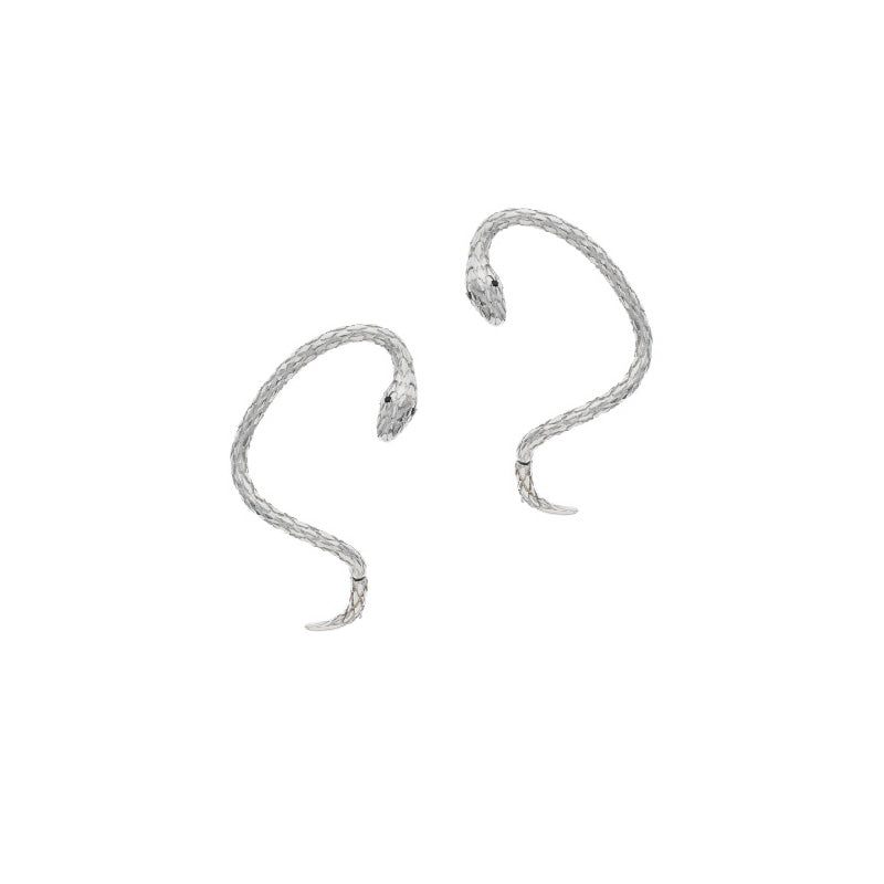 Bundle Sale Empty Town Snake Clip Earrings