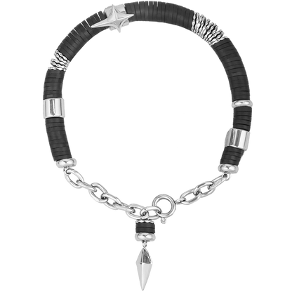 EDEN  Three-dimensional star decoration Clay Beaded Bracelet