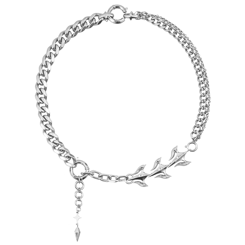 EDEN Three-dimensional Snake Bone Decorative Detachable Necklace/Bracelet/Earrings