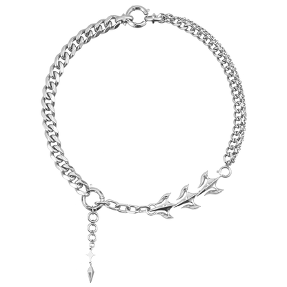 EDEN Three-dimensional Snake Bone Decorative Detachable Necklace/Bracelet/Earrings