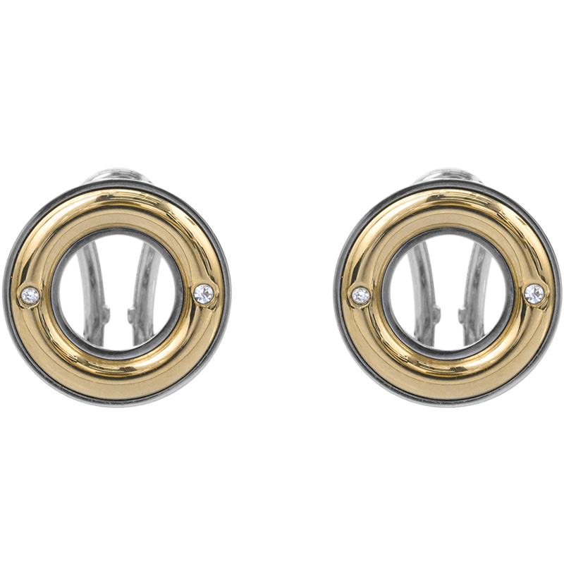 Gold and Silver Color Matching Whistle Candy Ear Clip